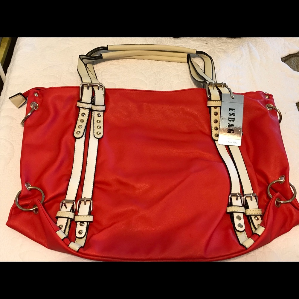 Large Red Tote